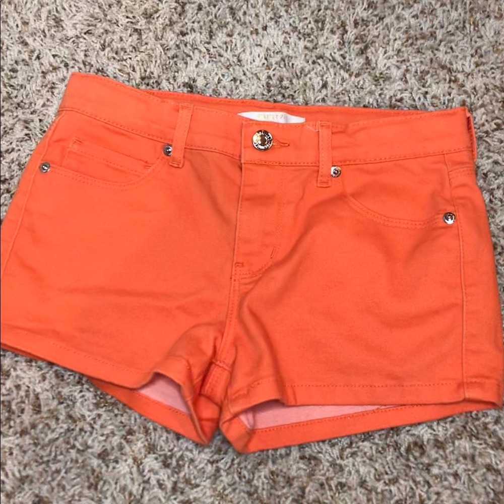 Orange jeans